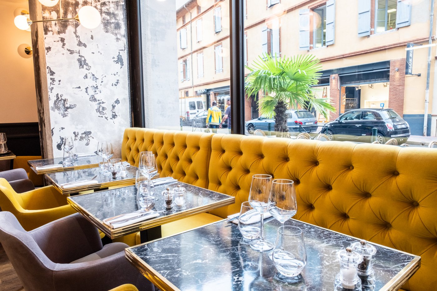 Restau "Souris Verte" - aménagement d'un restaurant (Vue 7) - Architecte d'intérieur Toulouse