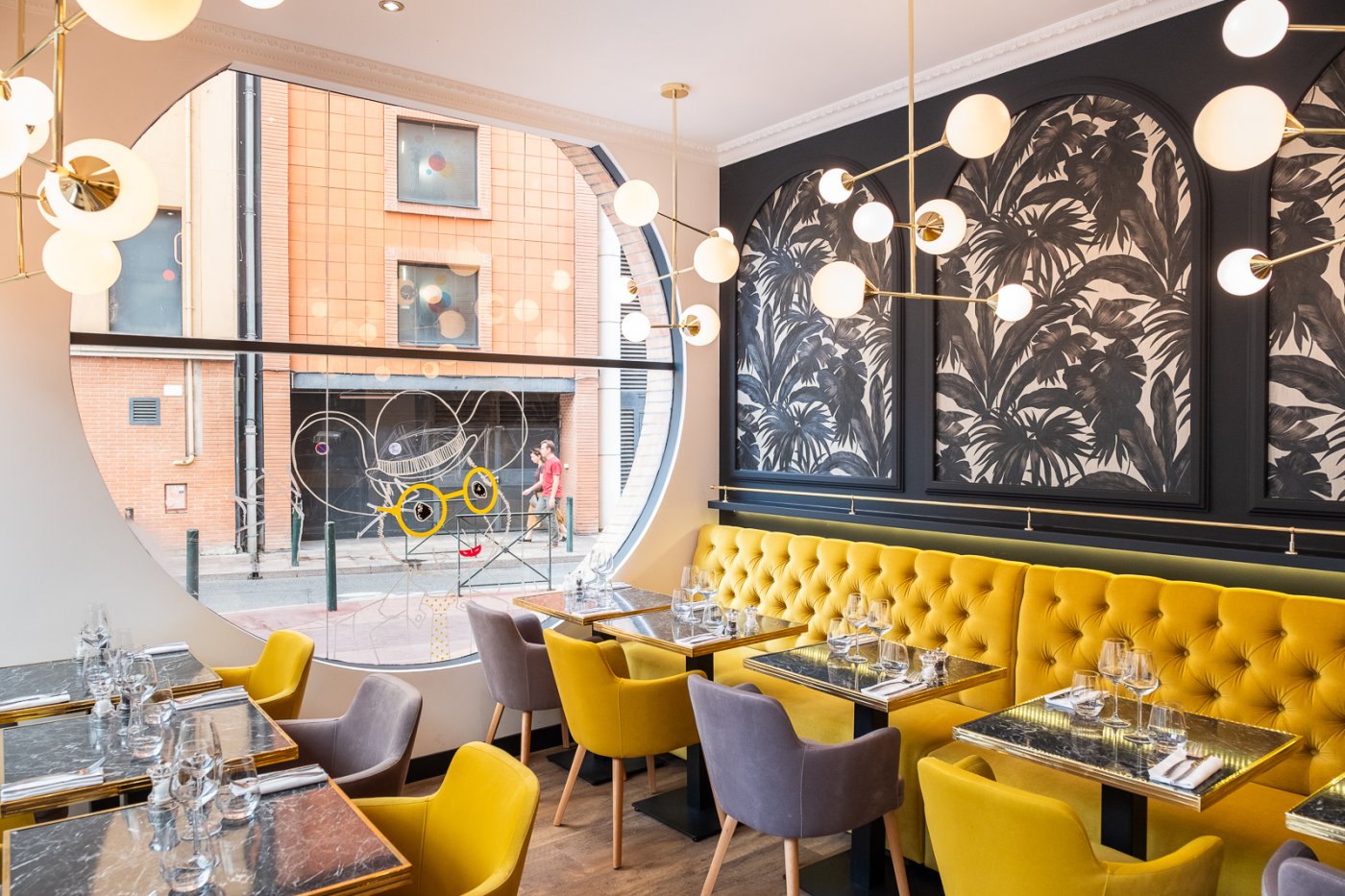 Restau "Souris Verte" - aménagement d'un restaurant (Vue 9) - Architecte d'intérieur Toulouse