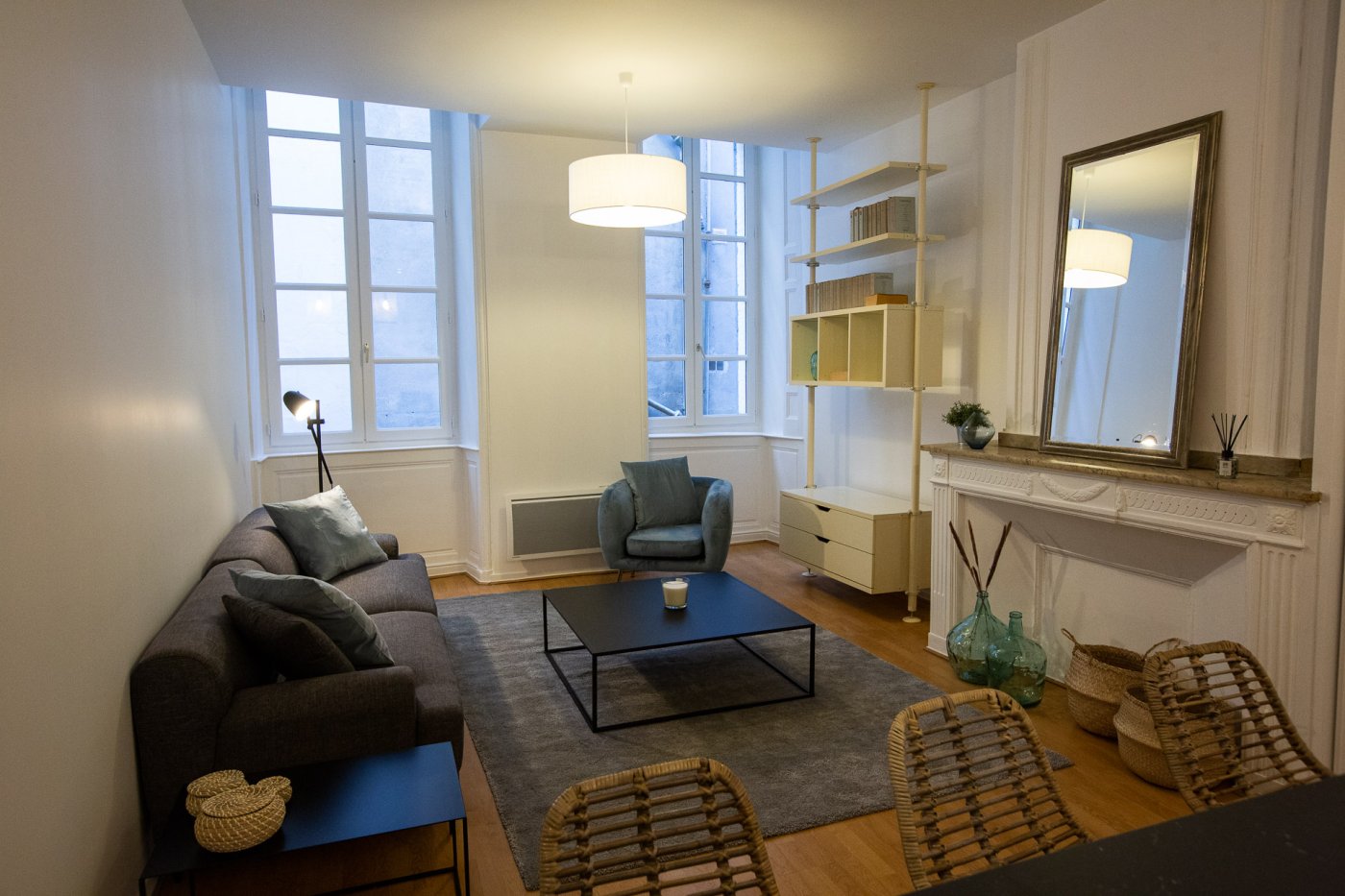 Meublé hypercentre - Rénovation (Vue 2) - Architecte d'intérieur Toulouse