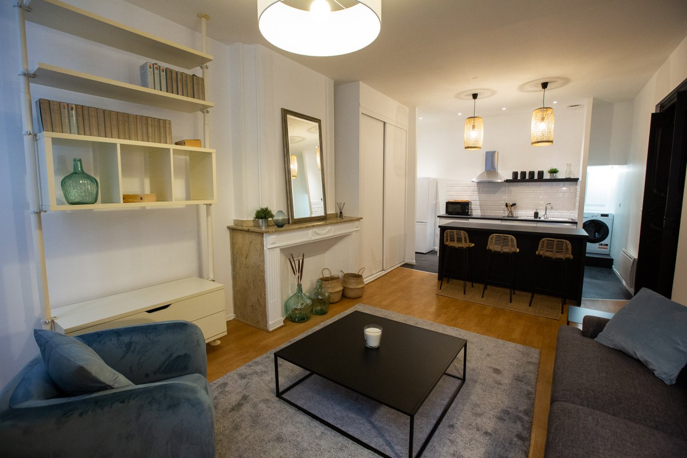 Meublé hypercentre - Rénovation (Vue 1) - Architecte d'intérieur Toulouse