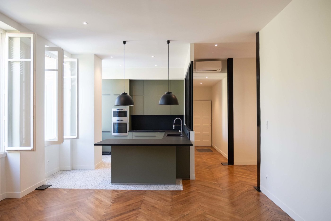 Appartement Hausmannien - Rénovation Appartement (Vue 1) - Architecte d'intérieur Toulouse