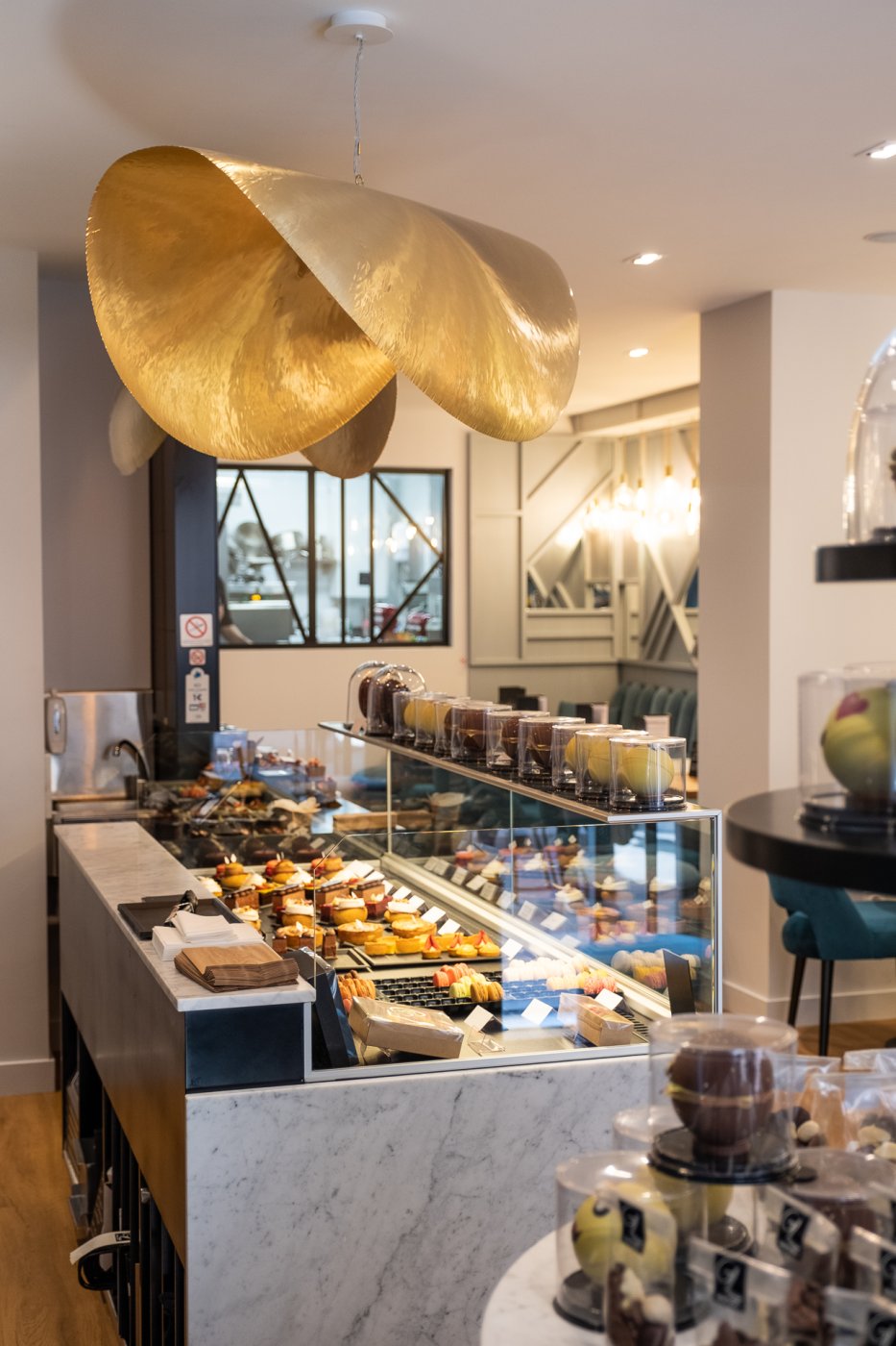 Salon de thé - conception d'un salon de thé (Vue 3) - Architecte d'intérieur Toulouse