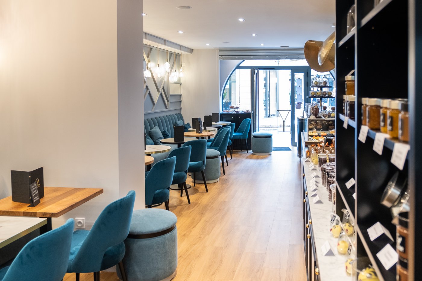 Salon de thé - conception d'un salon de thé (Vue 7) - Architecte d'intérieur Toulouse