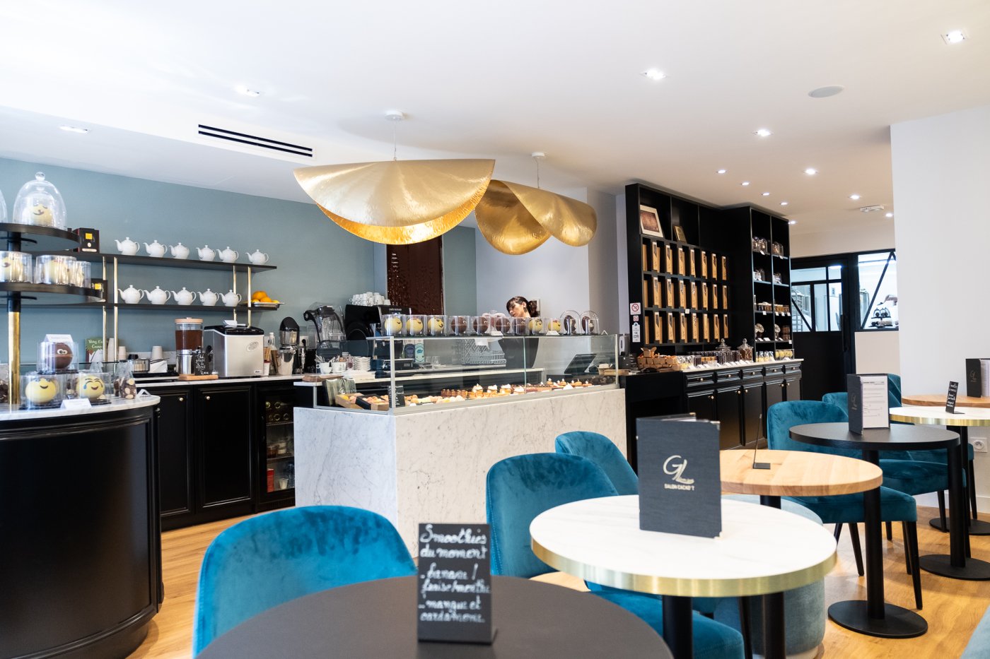 Salon de thé - conception d'un salon de thé (Vue 12) - Architecte d'intérieur Toulouse