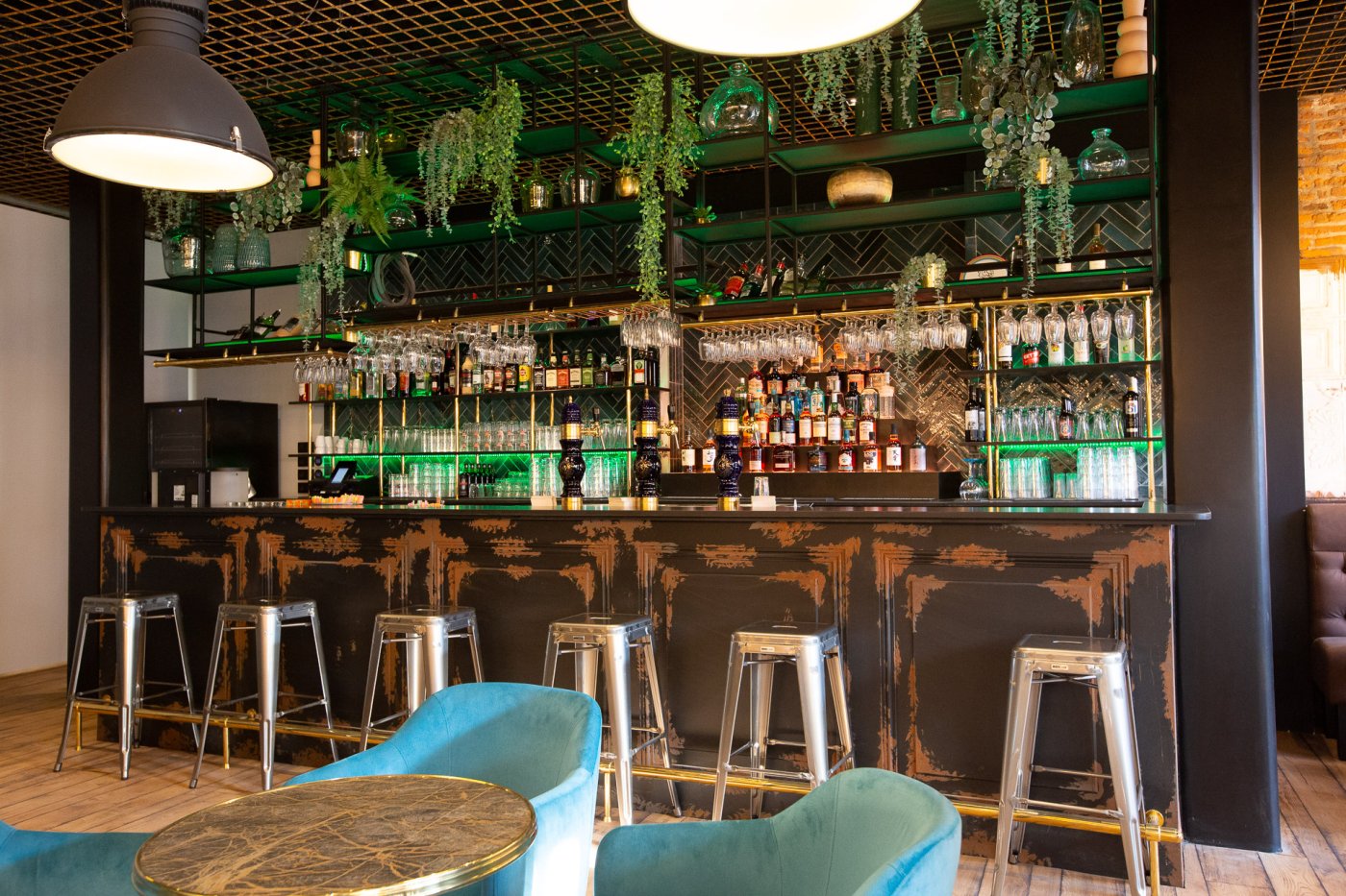 Restau "Au  bon coin" - Transformation d'une partie de l'espace du "Bar Basque"  (Vue 4) - Architecte d'intérieur Toulouse