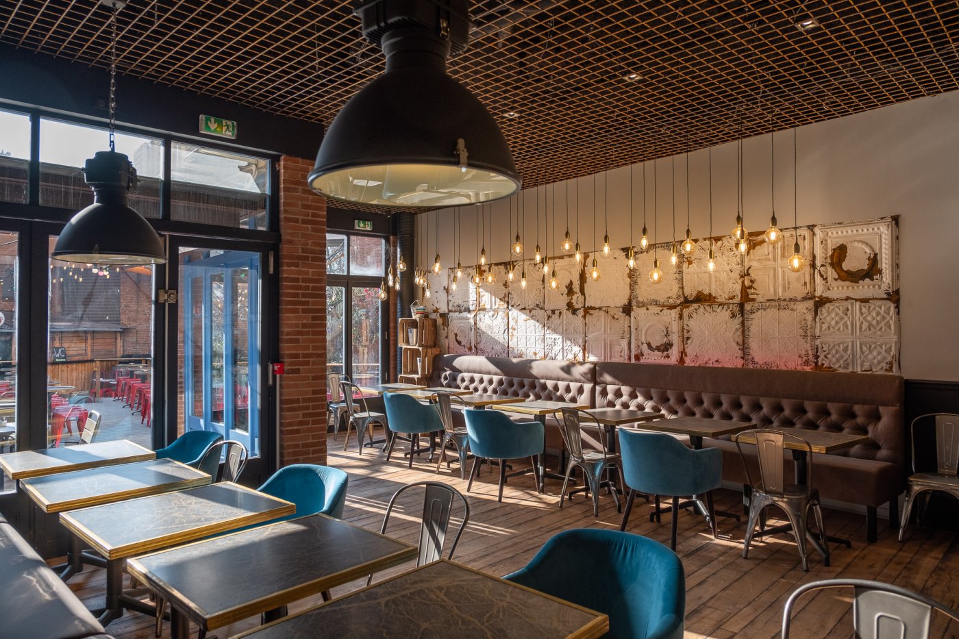 Restau "Au  bon coin" - Transformation d'une partie de l'espace du "Bar Basque"  (Vue 1) - Architecte d'intérieur Toulouse