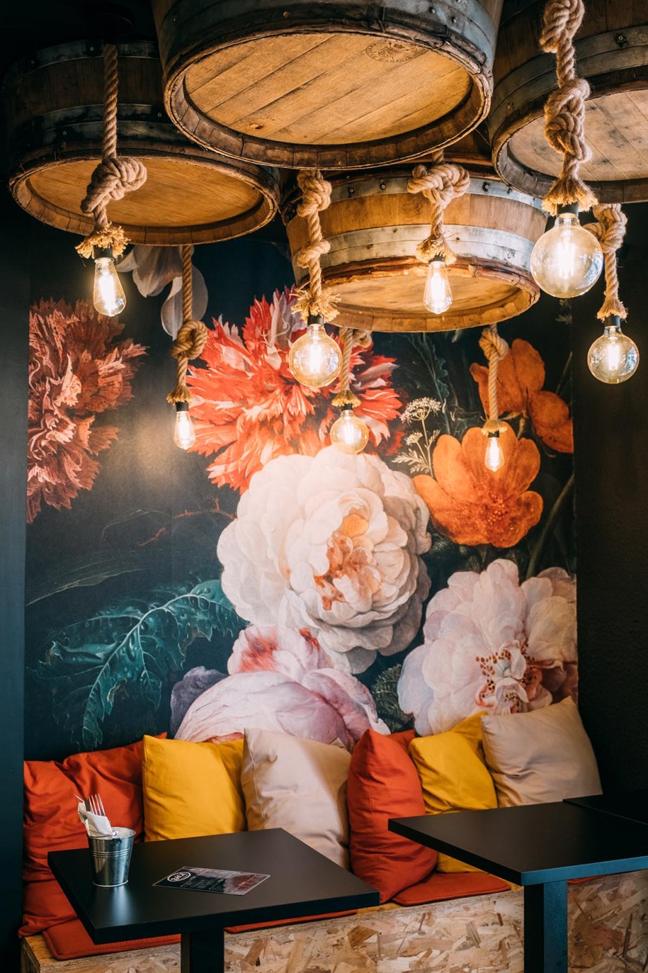 Restau tapas "BACA" - Transformation totale de la surface. (Vue 8) - Architecte d'intérieur Toulouse